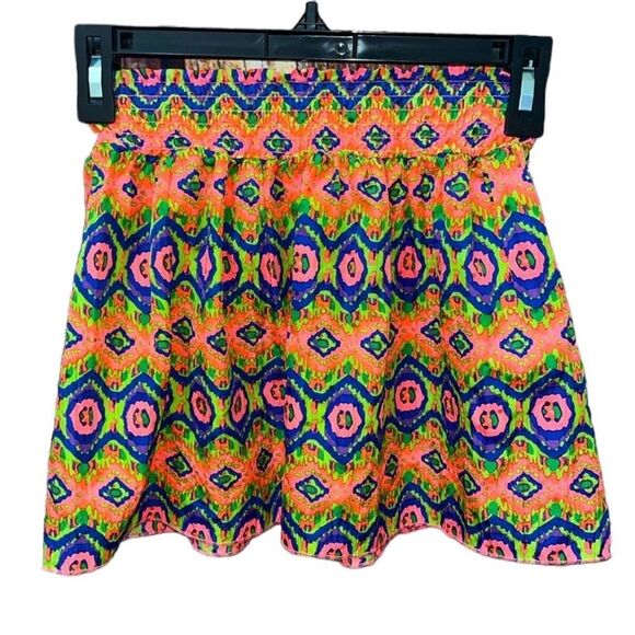 SQZ Boho Tribal Pattern Skirt - Picture 1 of 3